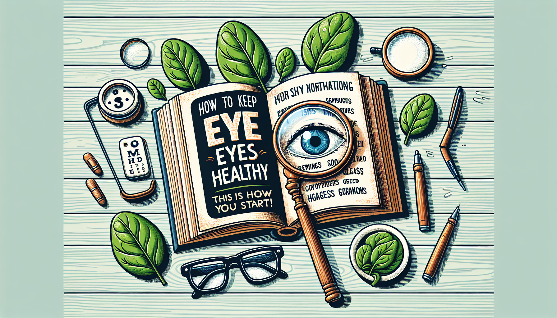 안구 건강을 지키는 방법: 시작은 이렇게!
